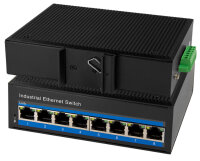 LogiLink Switch industriel Gigabit Ethernet, 8 ports