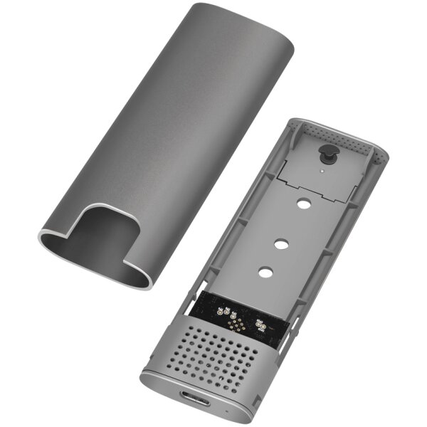 LogiLink Bo&icirc;tier externe pour SSD M.2 NVMe PCIe &amp; SATA, USB