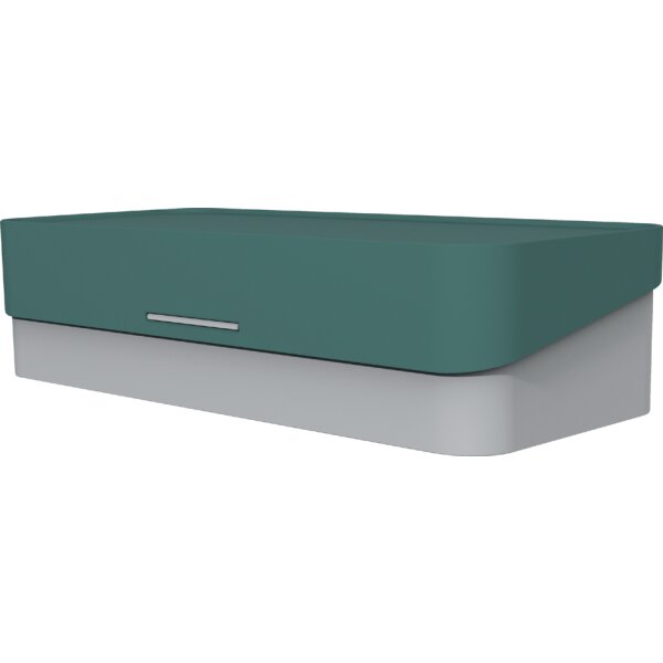 helit Mobiler Schreibtisch-Organizer, rot