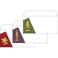 sigel Set denveloppes à motif de Noël Cut-out...