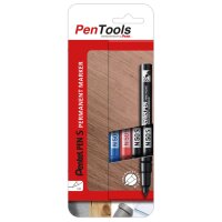 Pentel Marqueur permanent N50S, pointe ogive, étui...