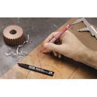 Pentel Permanent-Marker N50S, Rundspitze, 4er Etui, sortiert