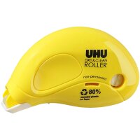 UHU Roller de colle Dry & Clean Roller, permanent