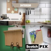 3M Ruban adhésif de fixation Scotch-Fix double...