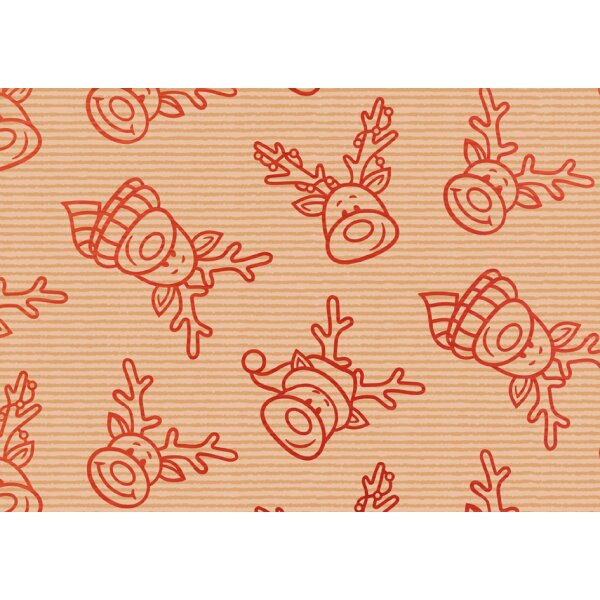 SUSY CARD Weihnachts-Geschenkpapier "Xmas Elements"