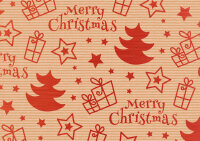 SUSY CARD Papier cadeau de Noël Xmas Elements