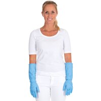 HYGOSTAR Gant nitrile EXTRA SAFE SUPERLONG, XL, bleu