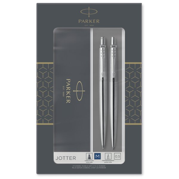 PARKER Set décriture JOTTER Acier C.T.