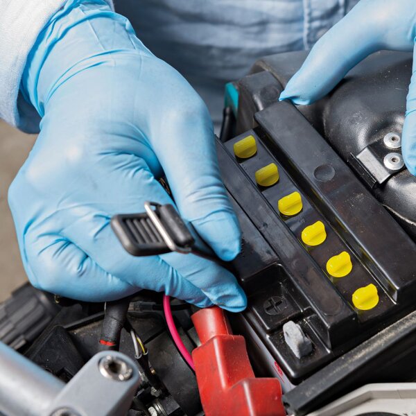 HYGOSTAR Gant nitrile EXTRA SAFE, XL, sans poudre, noir