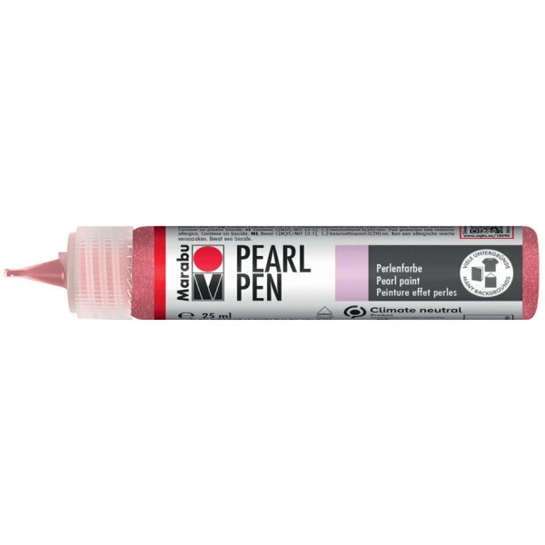 Marabu Perlenfarbe Pearl Pen, 25 ml, schimmer-schwarz