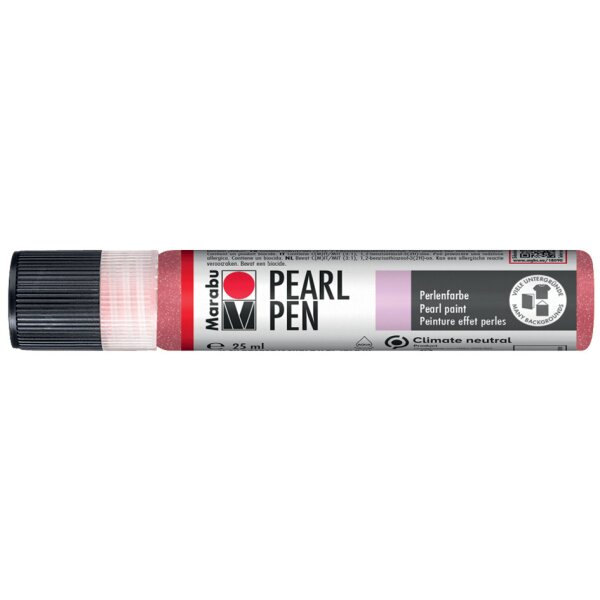 Marabu Perlenfarbe Pearl Pen, 25 ml, schimmer-schwarz