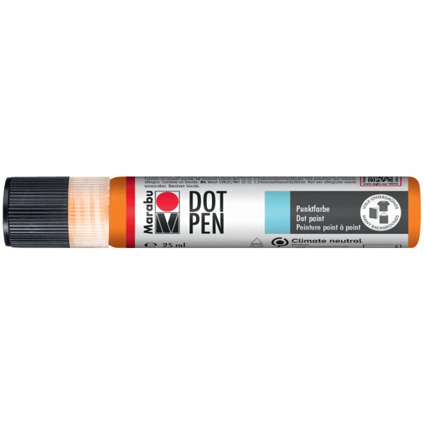 Marabu Punktfarbe Dot Pen, 25 ml, mittelblau