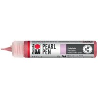 Marabu Perlenfarbe Pearl Pen, 25 ml, schimmer-silber