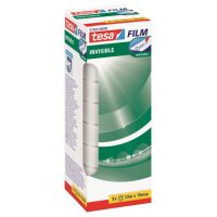 tesa Film, matt-unsichtbar, 19 mm x 33 m, 8er Pack