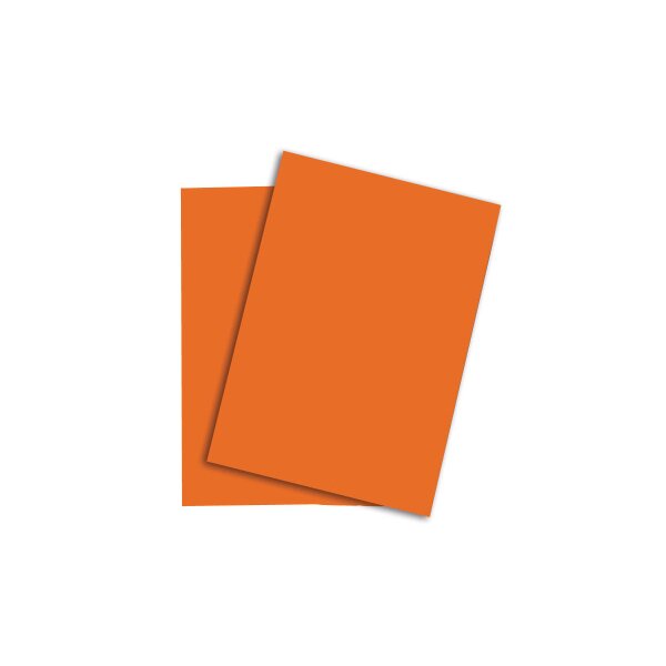RAINBOW Papier intensivorange/26 A4 88042454 intensivorange, 80g 500 Blatt