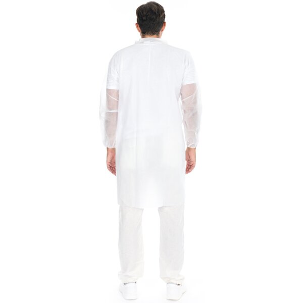 HYGOSTAR Blouse visiteur avec fermeture autoagrippante, XL