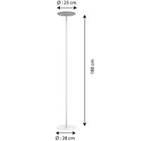UNiLUX Lampadaire à LED LEDDY, hauteur: 1.800 mm,...