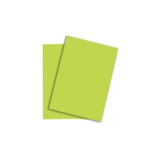 RAINBOW Papier leuchtend grün/74 A4 88042608 leuchtend grün, 80g 500 Blatt