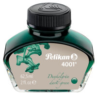 Pelikan Encre 4001 dans un flacon en verre, vert...