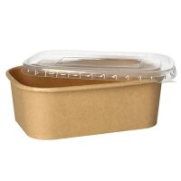 PAPSTAR Barquette demballage pure, 1000 ml, brun