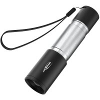 ANSMANN Lampe de poche LED, Daily Use 270B, argent/noir