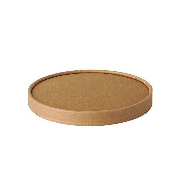 PAPSTAR Bol à salade pure, rond, 1000 ml, brun