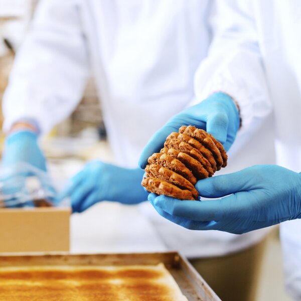 HYGONORM Gant nitrile ALLFOOD SAFE, XL, sans poudre, bleu