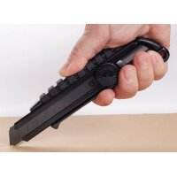 NT Cutter PMGL-EVO2, Aluminium-Gehäuse, 18 mm, schwarz