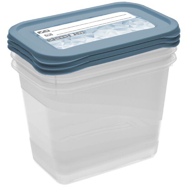 keeeper Gefrierdosen-Set Mia "Magic Ice", 4x 0,75 Liter