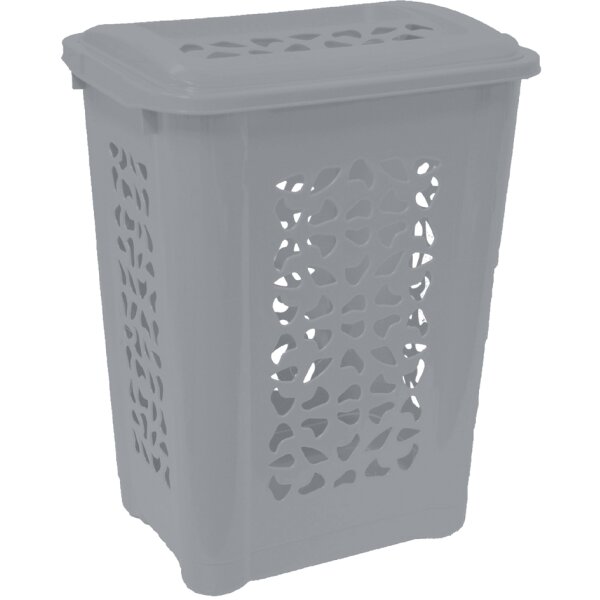 keeeper Panier à linge per avec couvercle, 60 L, nordic-