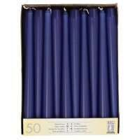 STARPAK Bougie de chandelier, 22 mm, pack de 50, lilas