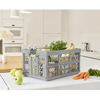 keeeper Caisse de rangement pliante ben, 45 L, nordic-blue