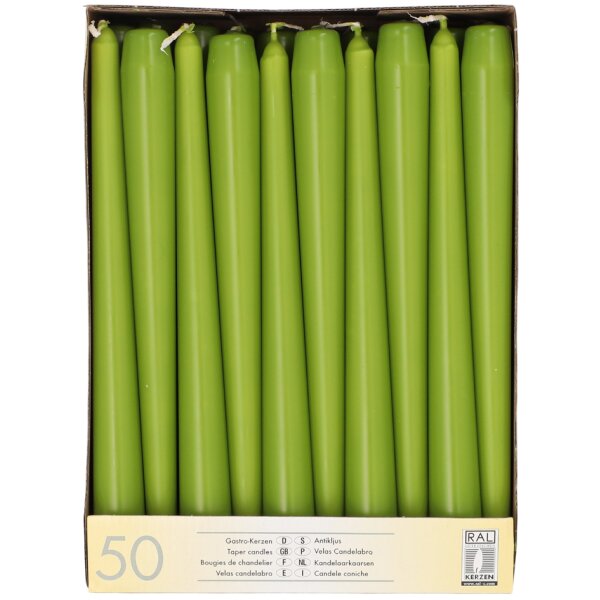 STARPAK Bougie de chandelier, 22 mm, pack de 50, baies