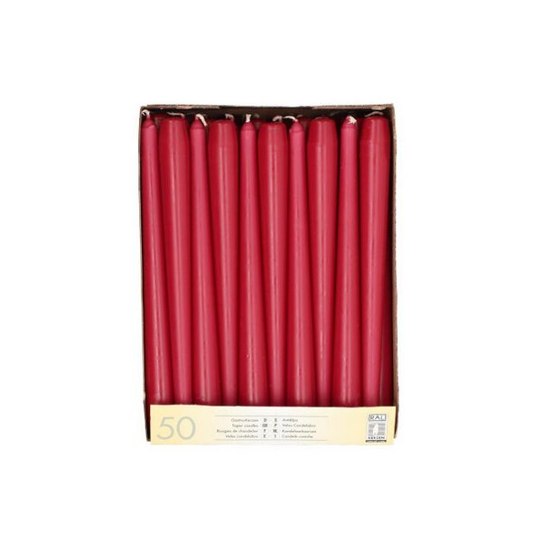 STARPAK Bougie de chandelier, 22 mm, pack de 50, baies