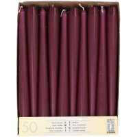 STARPAK Bougie de chandelier, 22 mm, pack de 50, rouille