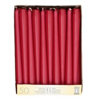 STARPAK Bougie de chandelier, 22 mm, pack de 50, rouille