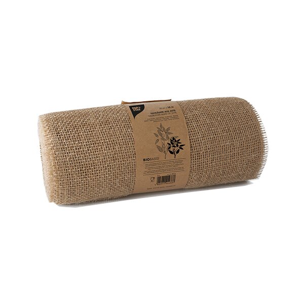 PAPSTAR Chemin de table jute, (l)0,15 x (L)10 m, naturel