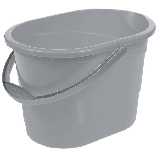 keeeper Seau de ménage thies, ovale, 13 litres, nordic-