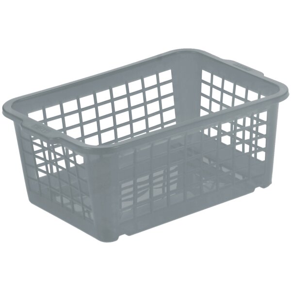 keeeper Corbeille de rangement fred, gris transparent