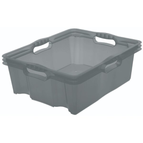 keeeper Aufbewahrungsbox "franz", 16 Liter, crystal-grey