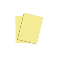 RAINBOW Papier hellgelb/12 A4 88043125 hellgelb, 160g 250...