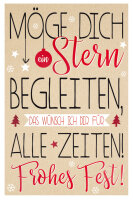 SUSY CARD Weihnachtskarte "Stern"