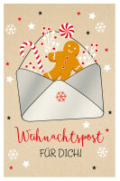 SUSY CARD Weihnachtskarte "Post"