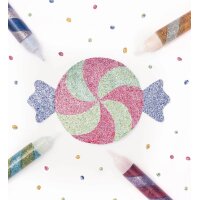 folia Glitzerkleber "Glitterglue SPIRAL MAGIC",...