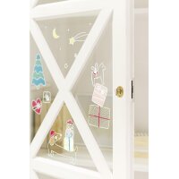 folia Fensterbilder-Vorlagen "COSY WINTER", inkl. Kreide