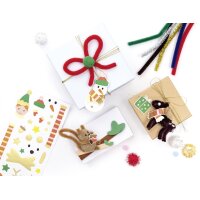 folia Chenilledraht Bastelset WINTER, 199-teilig