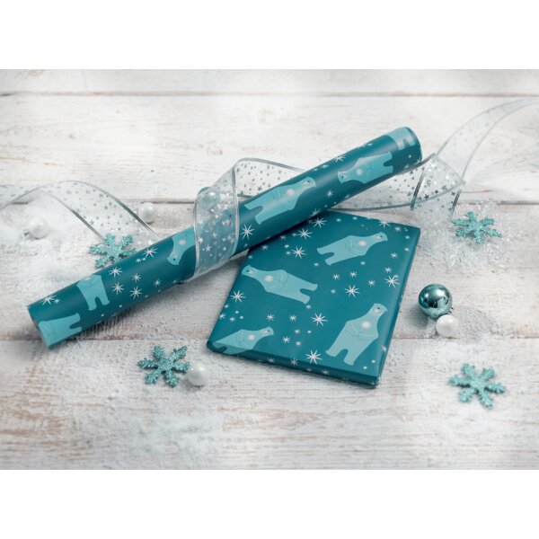 sigel Papier cadeau de Noël Cut-out-style, en rouleau