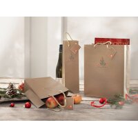 sigel Sac de Noël Christmas with apples, petit