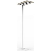 UNiLUX Lampadaire à LED NEXUS, avec plaque de feutre, blanc