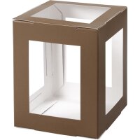 folia Laternen-Zuschnitt, 135 x 135 x 180 mm, schwarz